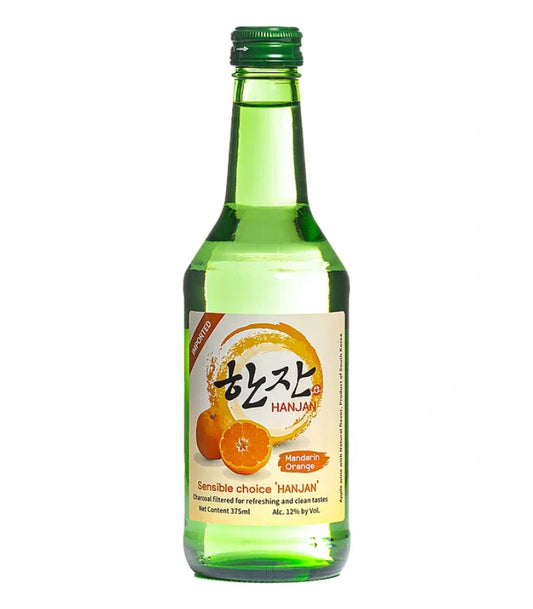 HanJan Mandarin Orange Soju 375mL