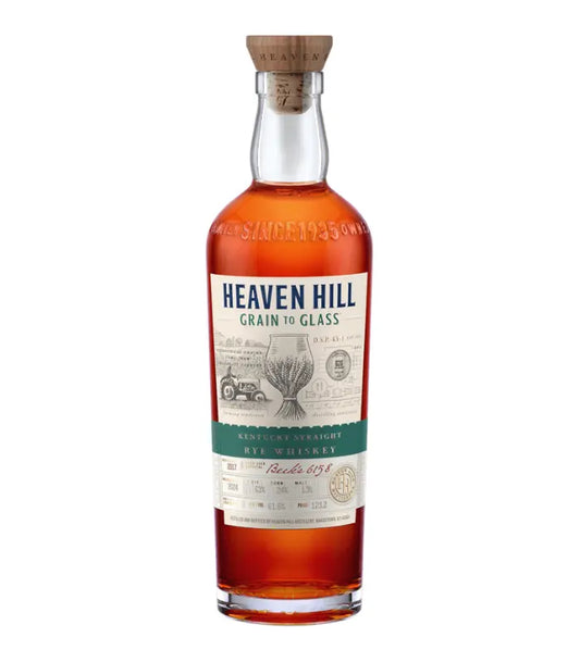 Heaven Hill Grain to Glass Straight Rye Whiskey 700mL