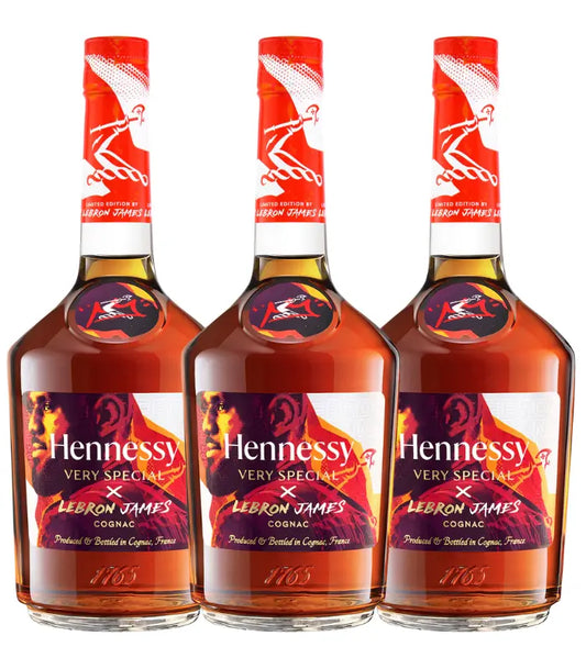 Hennessy V.S. X LeBron James 3-Pack Bundle