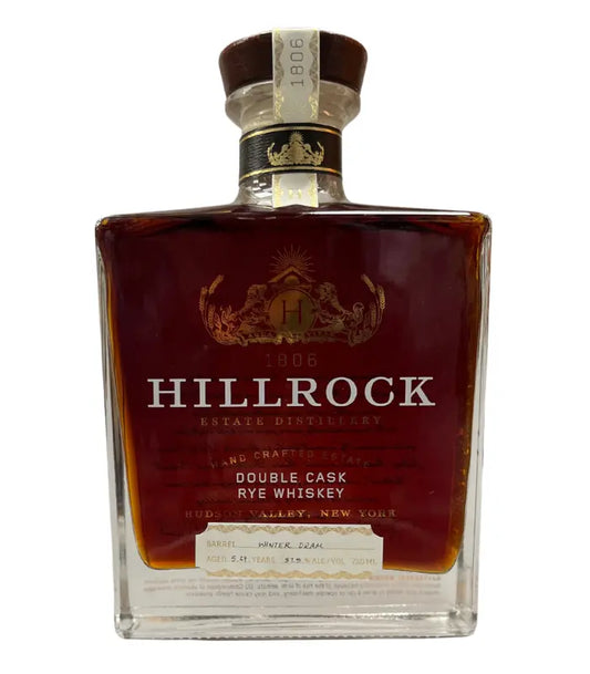 Hillrock Double Cask Rye Whiskey Winter Dram Tawny Port 750mL