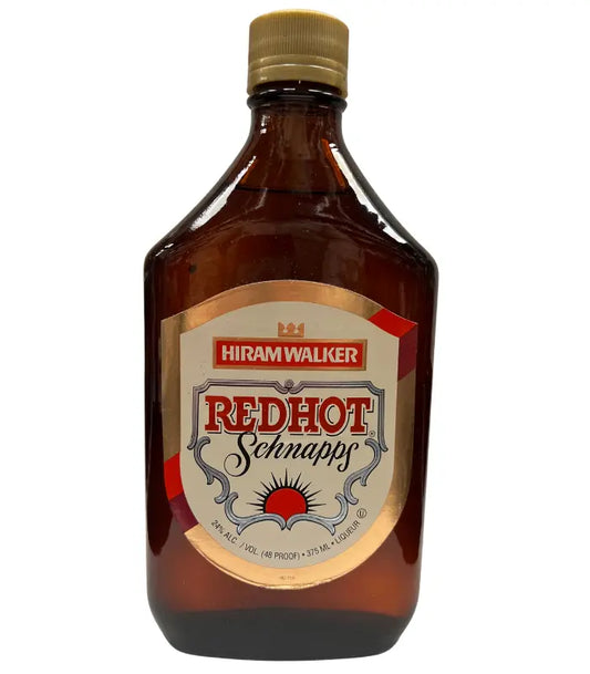 Hiram Walker Red Hot Schnapps 375mL