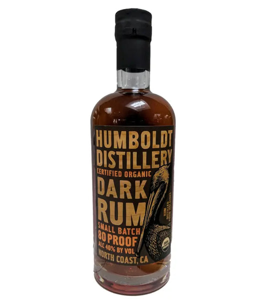 Humboldt Distillery Organic Dark Rum 750mL