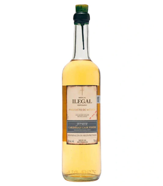 Ilegal Mezcal Reposado Caribbean Cask Finish 750mL