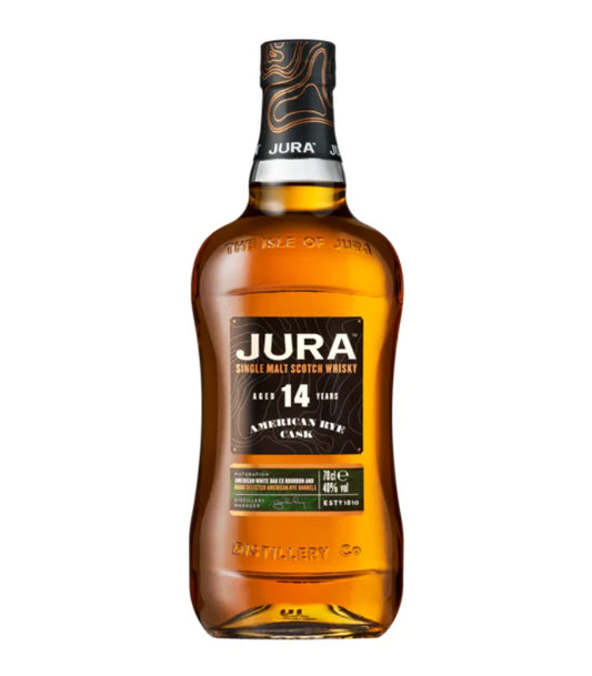 JURA 14 Year American Rye Cask Single Malt Scotch Whisky 750mL