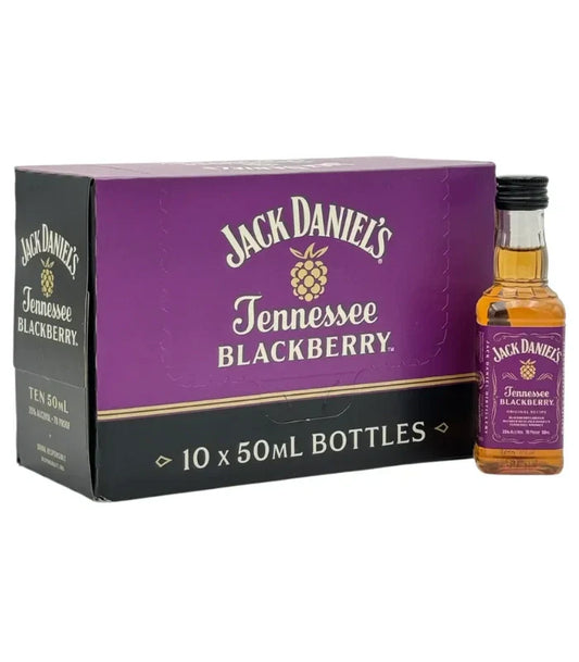 Jack Daniel's Blackberry Shooters 50mL x 10