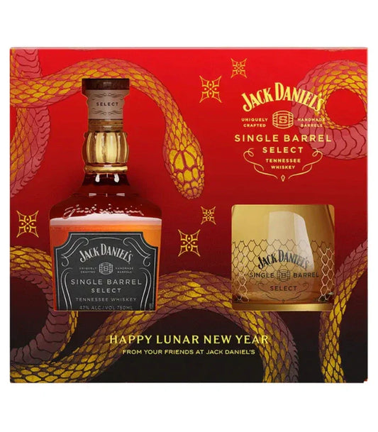 Jack Daniel's Single Barrel Select Lunar New Year 2025 w/ Glass