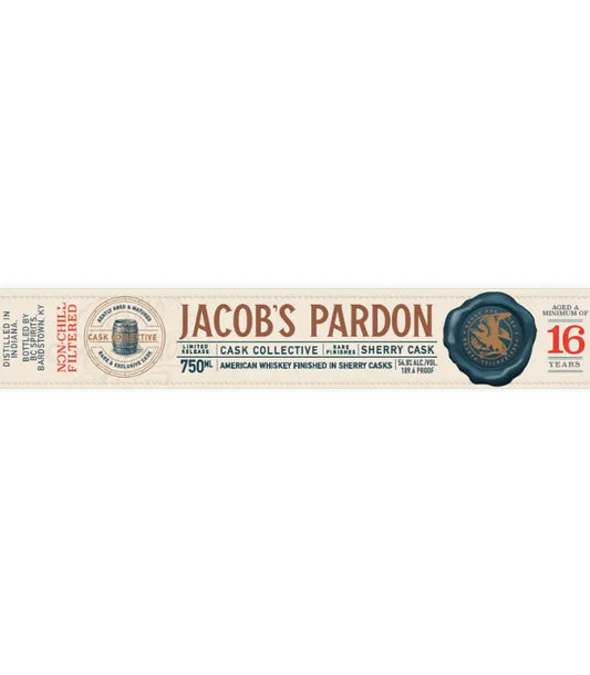 Jacob's Pardon 16 Year Sherry Cask American Whiskey 750mL