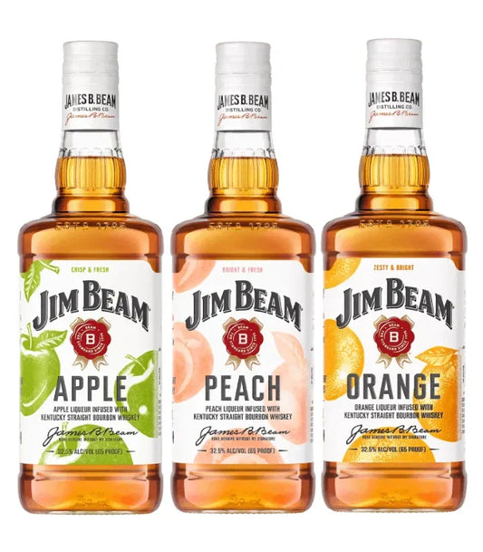 Buy Jim Beam Flavored Bourbon Bundle Online - The Barrel Tap Online Liquor Delivered