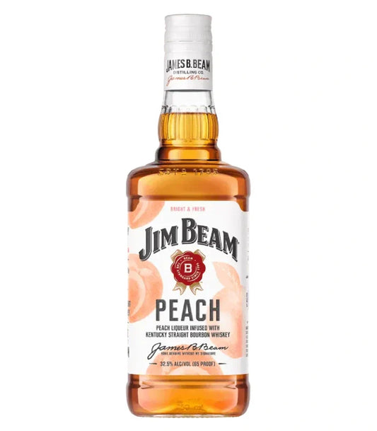 Buy Jim Beam Peach Bourbon 750mL Online - The Barrel Tap Online Liquor Delivered