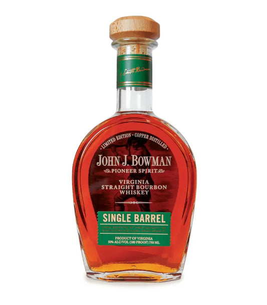 John J. Bowman Single Barrel Straight Bourbon 750mL