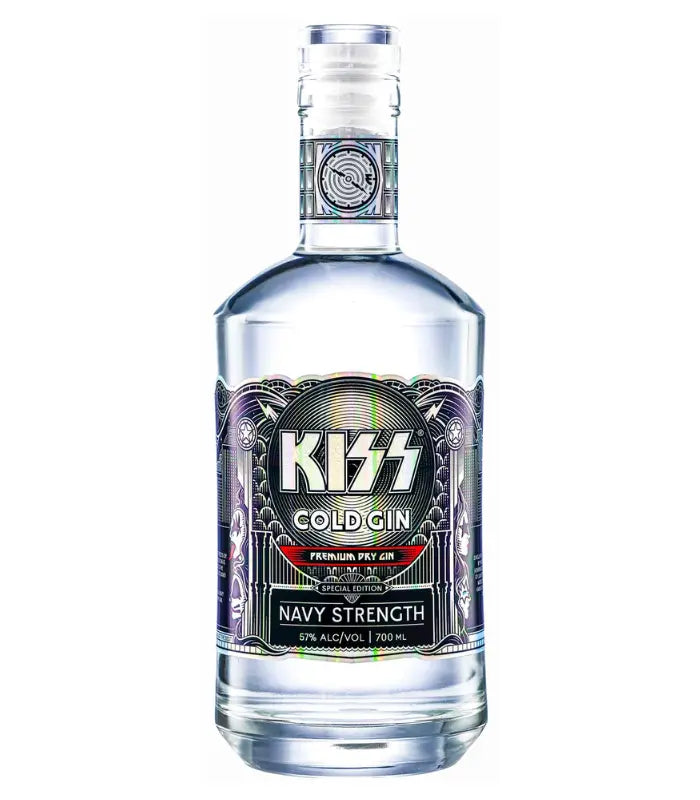 KISS Cold Gin Navy Strength 700mL