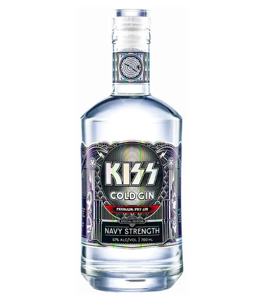 KISS Cold Gin Navy Strength 700mL