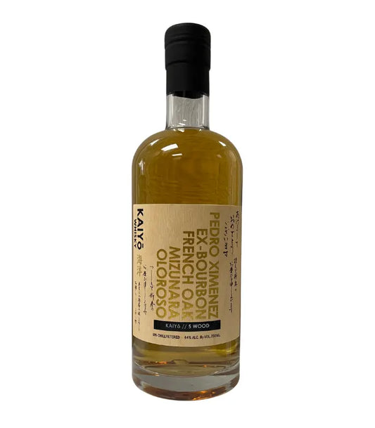 Kaiyo 5 Wood Japanese Whisky 750mL