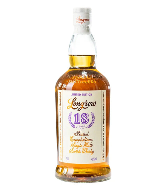 Buy Longrow 18 Year Old Single Malt Scotch Whisky 700mL Online - The Barrel Tap Online Liquor Delivered
