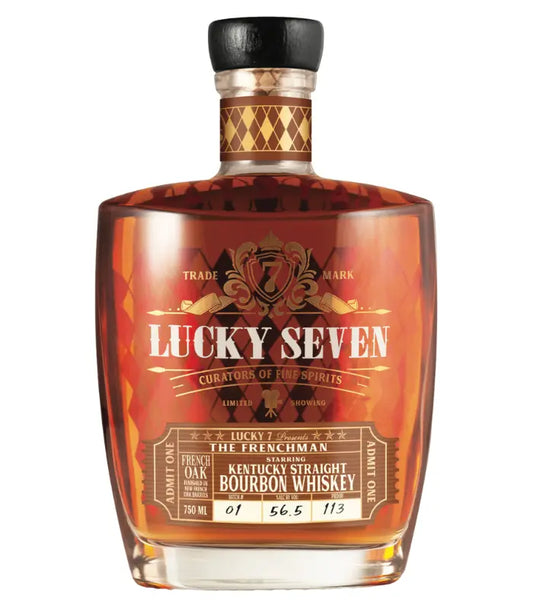 Lucky Seven The Frenchman French Oak Straight Bourbon 750mL