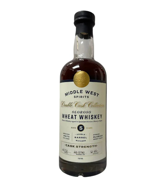 Middle West Spirits Oloroso Wheat Whiskey Double Cask Collection 123.72 Proof