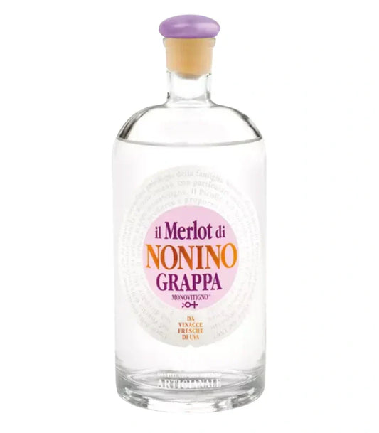 Nonino Grappa Il Merlot Di Nonino Monovitigno 750mL