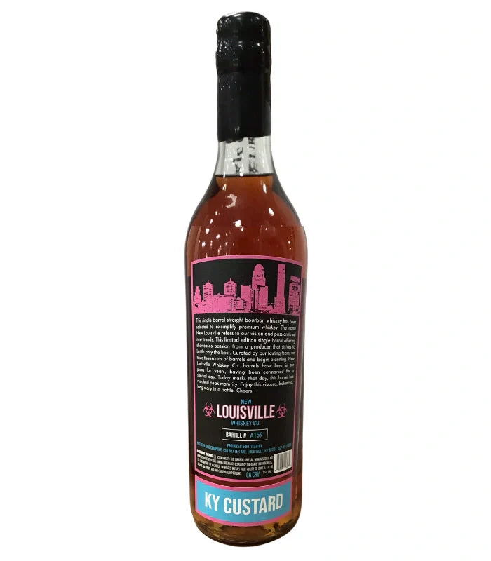 Nulu New Louisville Whiskey Co. 10 Year HAZMAT Bourbon 'KY CUSTARD' 140.2 Proof