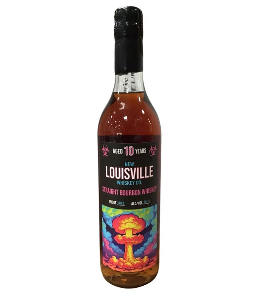Nulu New Louisville Whiskey Co. 10 Year HAZMAT Bourbon 'KY CUSTARD' 140.2 Proof