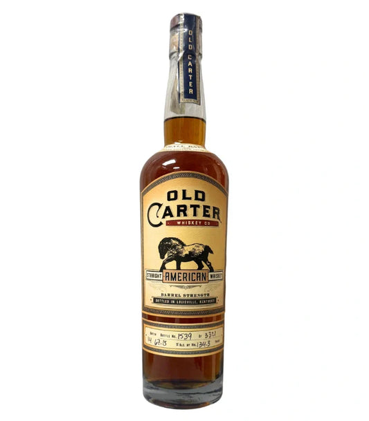 Old Carter Straight American Whiskey Small Batch 14 2025 Release