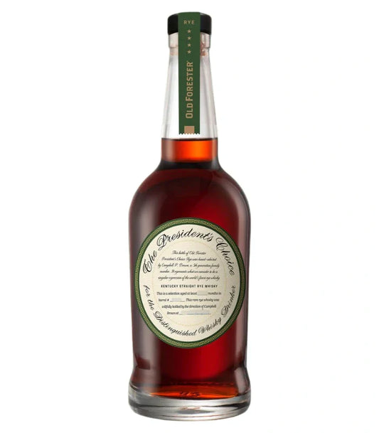 Old Forester The President's Choice Straight Rye Whiskey