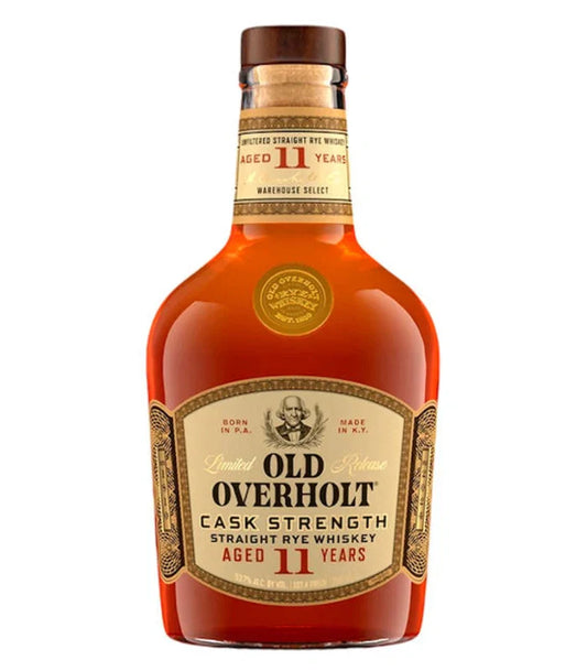 Old Overholt 11 Year Cask Strength Straight Rye Whiskey 750mL