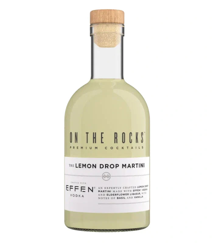 On The Rocks Lemon Drop Martini Cocktail 375mL