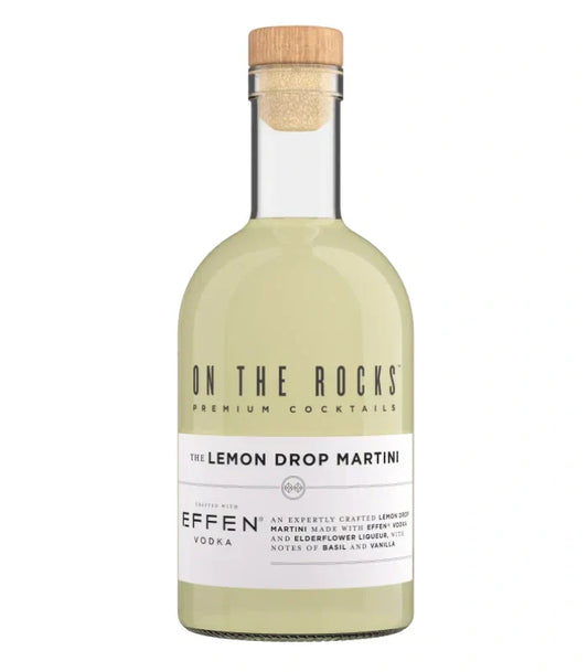 On The Rocks Lemon Drop Martini Cocktail 375mL