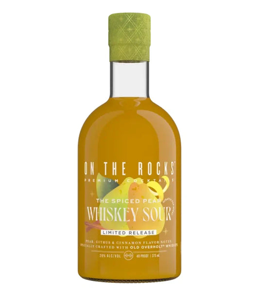 On The Rocks Spiced Pear Whiskey Sour Limited Release Cocktail 375mL