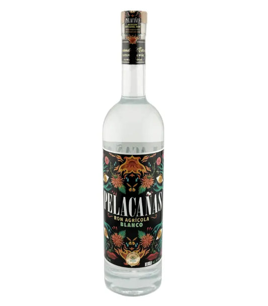 Ron Pelacañas Blanco Mexican Rum 750mL