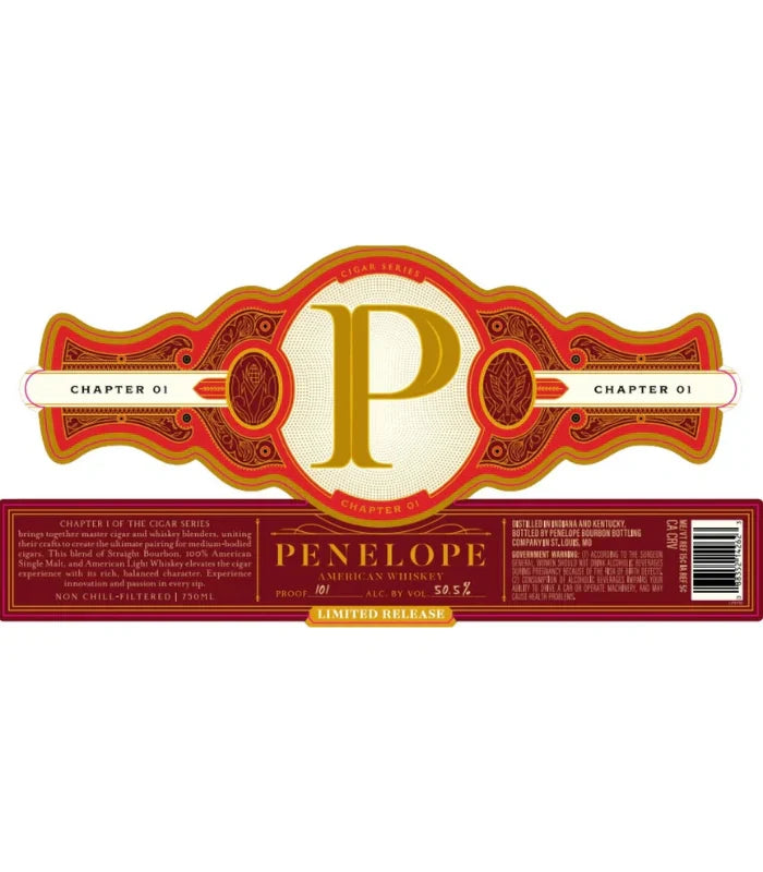 Penelope Cigar Series Chapter 01 American Whiskey 750mL