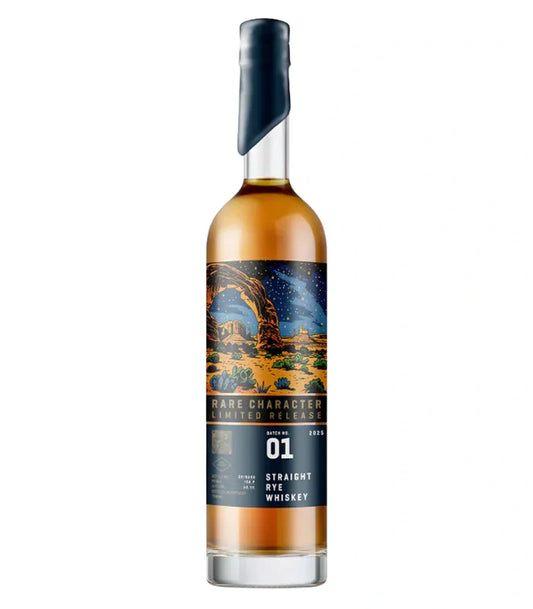 Rare Character RCLR Straight Rye Whiskey Batch 1 2025 Release