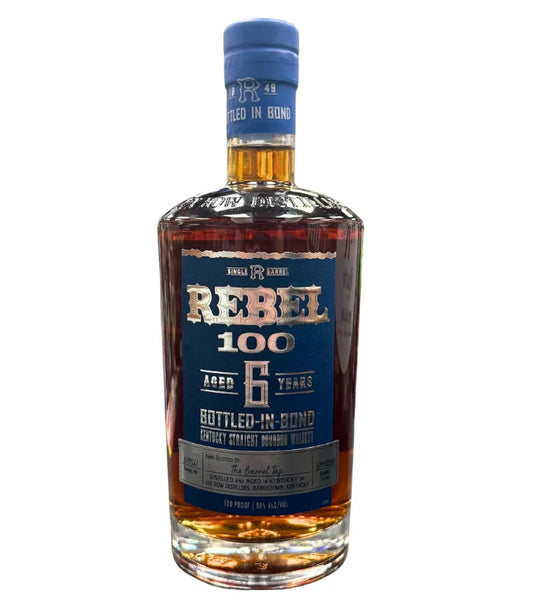 Rebel 6 Year 100 Proof Bourbon Single Barrel Select 'The Barrel Tap' 750mL