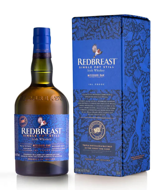 Redbreast Missouri Oak Single Pot Still Irish Whiskey 750mL