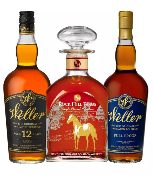 Rock Hill Farms | Weller 12 | Weller Full Proof Bundle