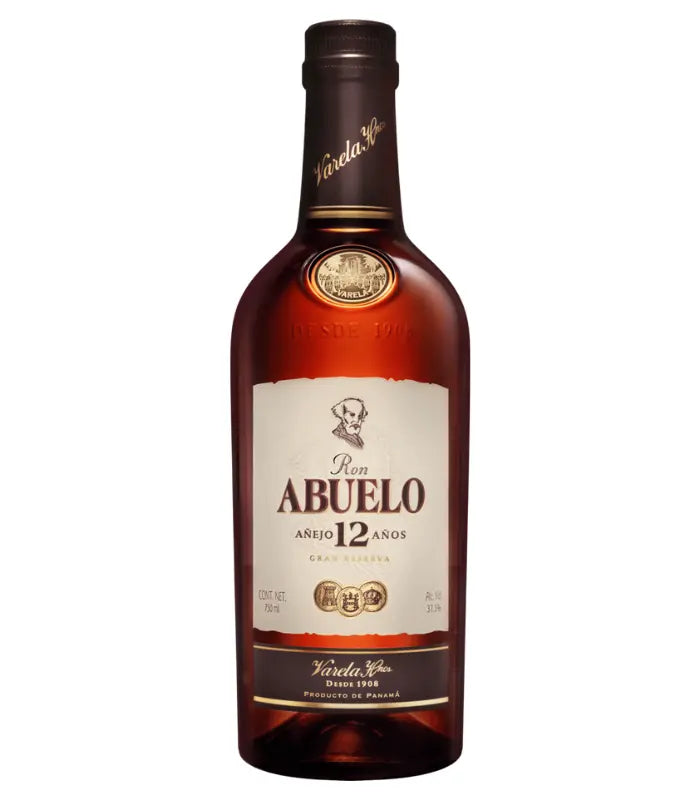 Ron Abuelo 12 Year Añejo Gran Reserva Rum 750mL