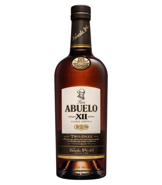 Ron Abuelo 12 Year Two Oaks Rum 750mL