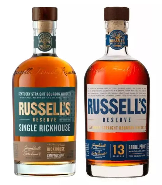 Russell's Reserve Single Rickhouse and 13 Year Bundle