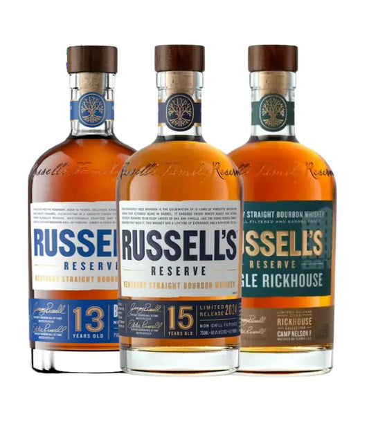 Russel's Reserve 13, 15 Year Old & Richouse Bundle