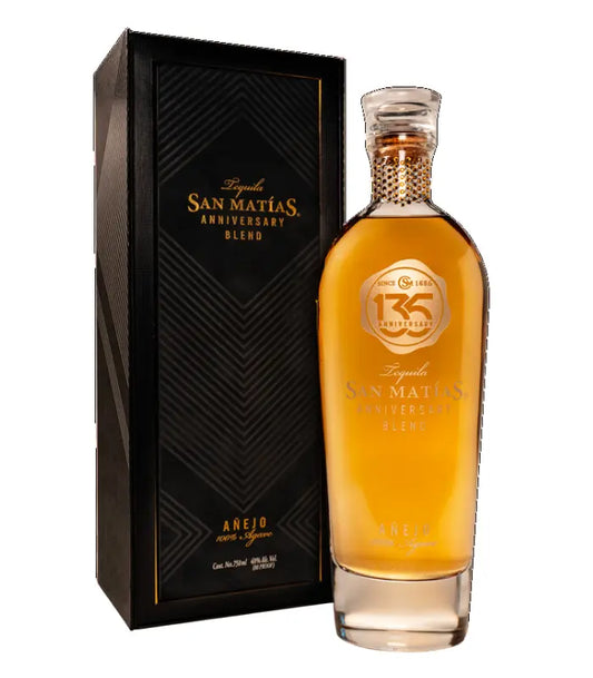 San Matias 135th Anniversary Tequila Anejo 750mL