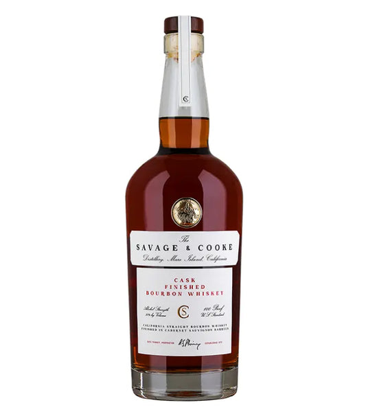 Savage & Cooke Cask Finished Bourbon Whiskey 750mL