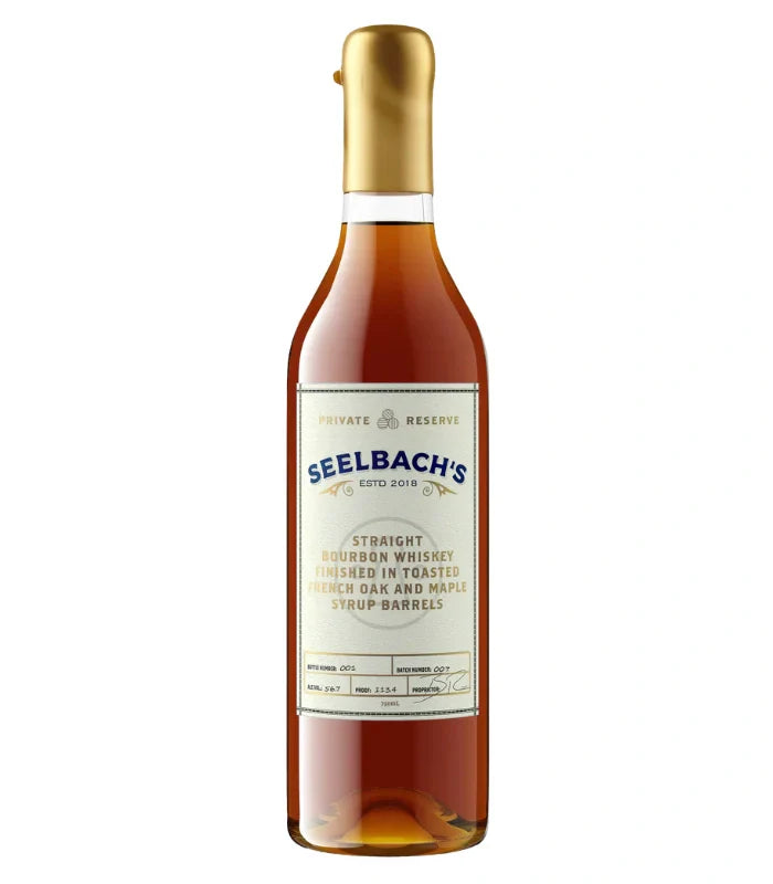 Seelbach's Private Reserve Toasted French Oak and Maple Syrup Finish