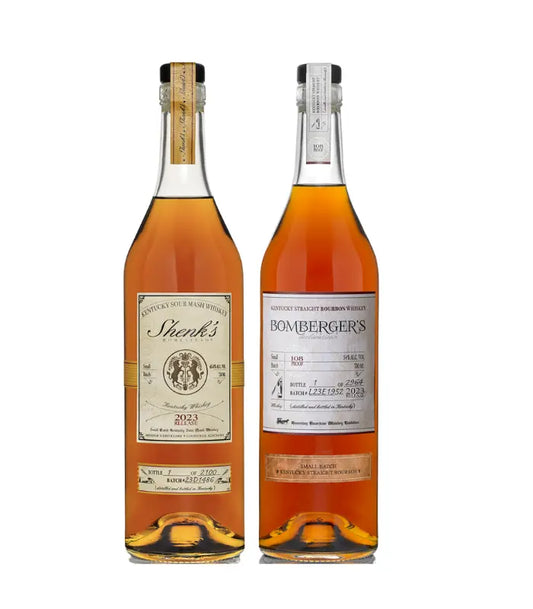 Shenk's & Bomberger's 2023 Release Bourbon Whiskey Bundle