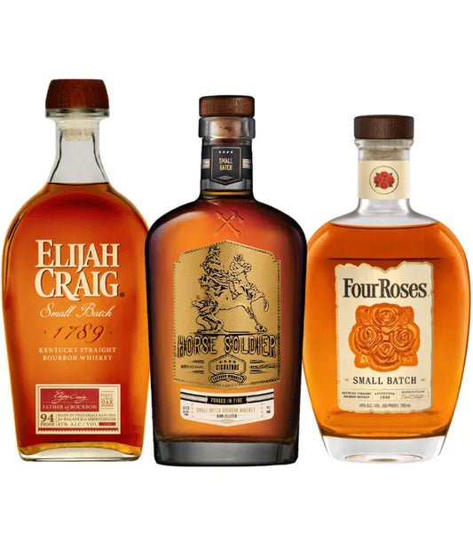 Buy Small Batch Bourbon Bundle Online - The Barrel Tap Online Liquor Delivered