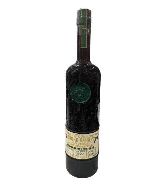 Smoke Wagon Aged 9 Years Experimental Straight Rye Whiskey Barrel Char E 750mL