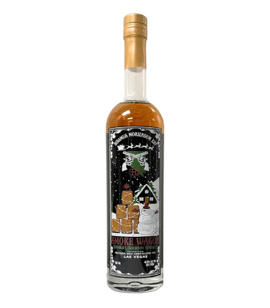 Smoke Wagon Christmas 2024 Limited Edition Bourbon Whiskey 750mL