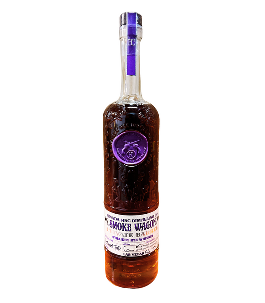 Smoke Wagon "RYE, I OUGHTA!" Straight Rye Whiskey Private Barrel 6 Year Old Selected by The Barrel Tap