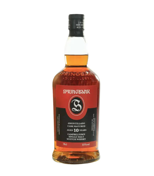 Springbank 10 Year Amontillado Cask Single Malt Scotch Whisky 700mL