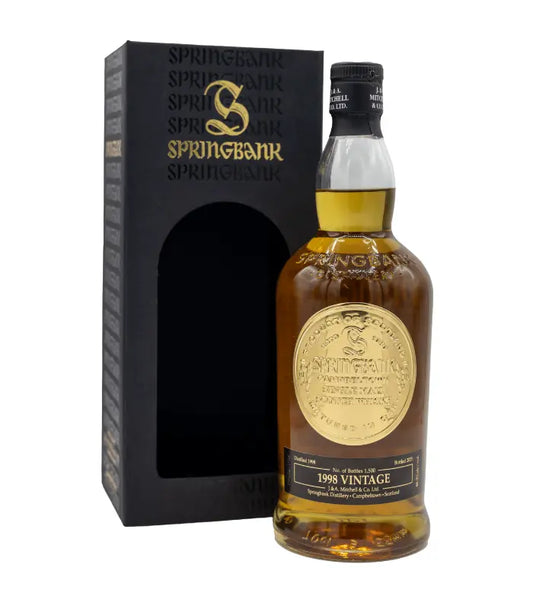 Springbank 1998 Vintage Limited Edition Single Malt Scotch Whisky 700mL