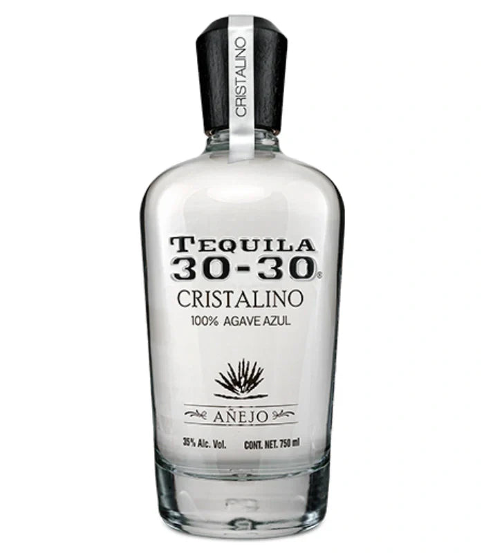 Tequila 30-30 Cristalino Anejo 750mL